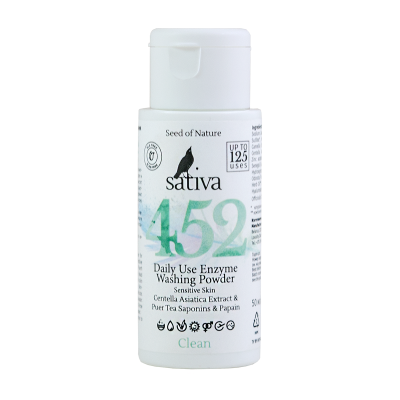 Энзимная пудра для умывания №452 ежедневная Sativa