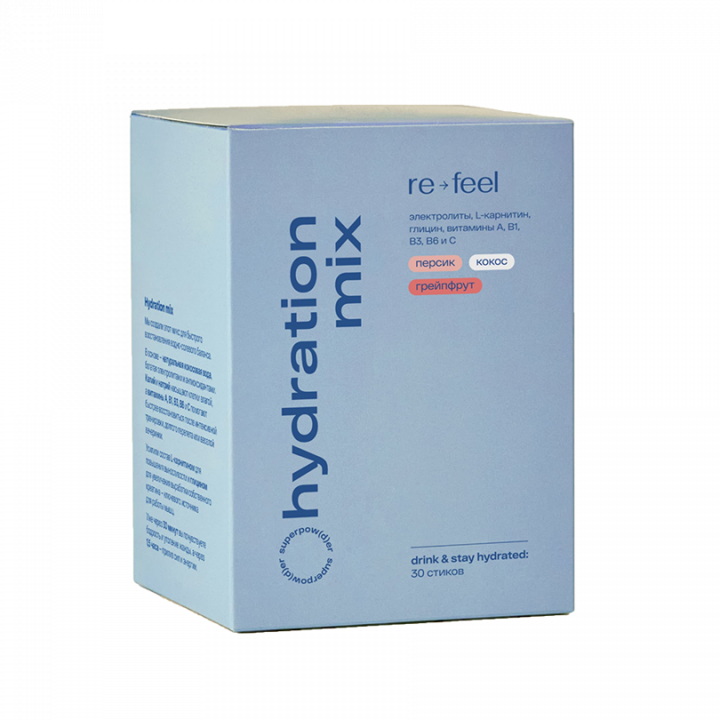 Изотоник электролит в стиках HYDRATION MIX с кокосом (1 шт) ReFeel
