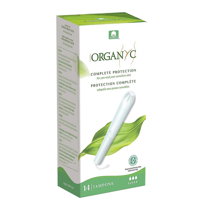 Тампоны с аппликатором Super (3 капли) Organyc